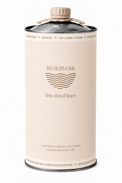 Reservoir Line Dried Linen 64 oz bio-based 2-in-1 laundry soap